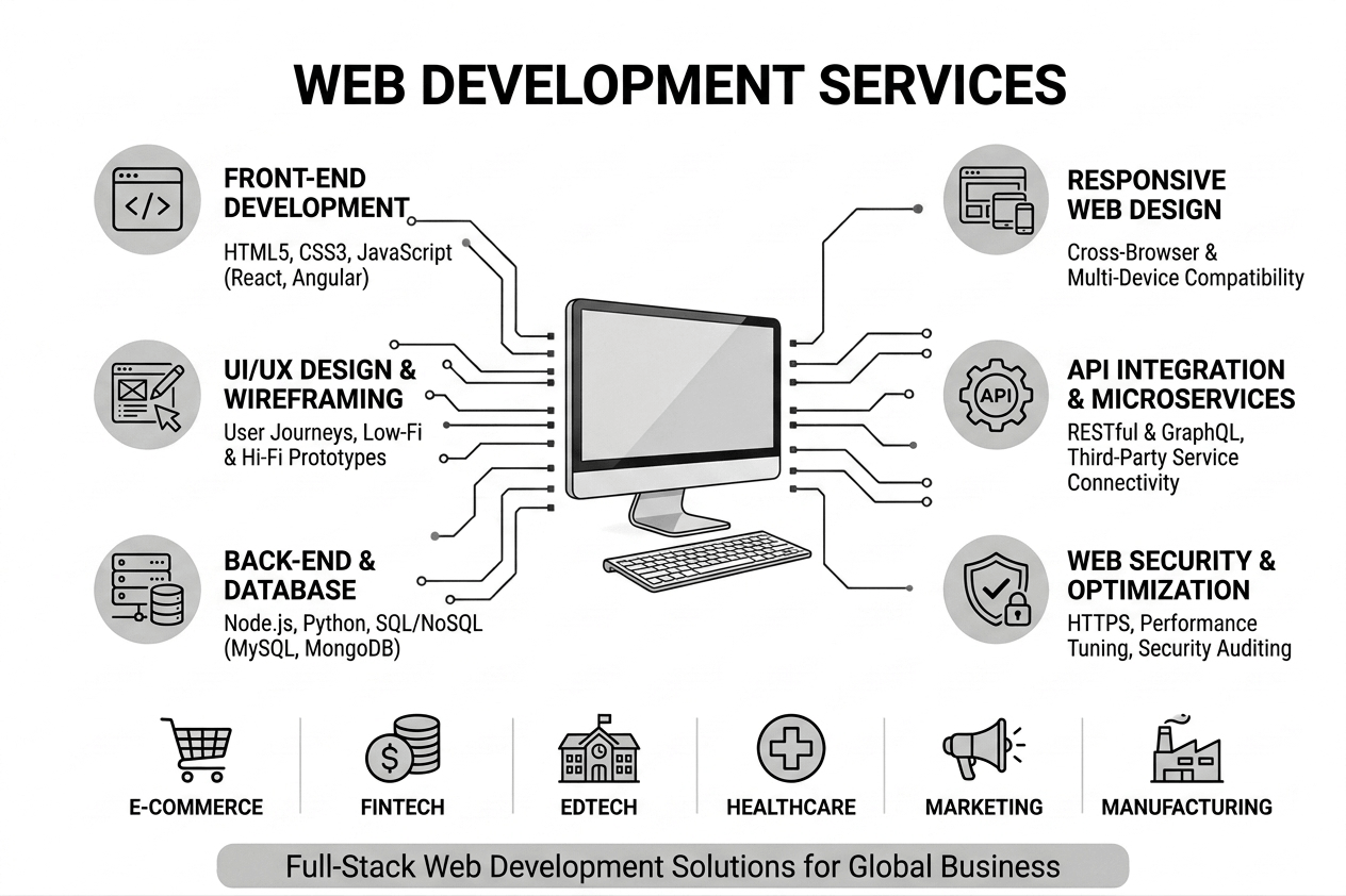 Web and App Development Portfolio | Multi-Industry Digital Solutions