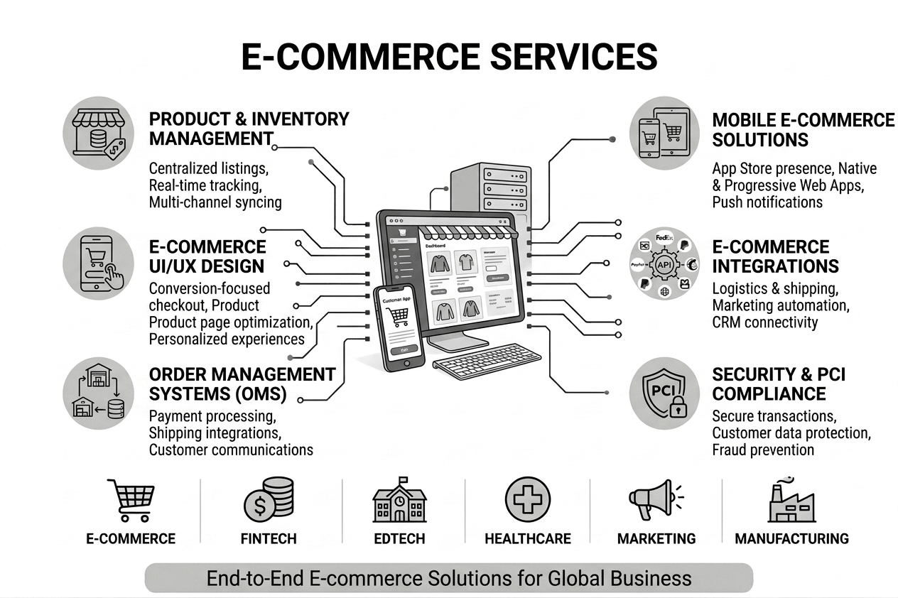 Complete E-commerce Solutions for Global Business Growth